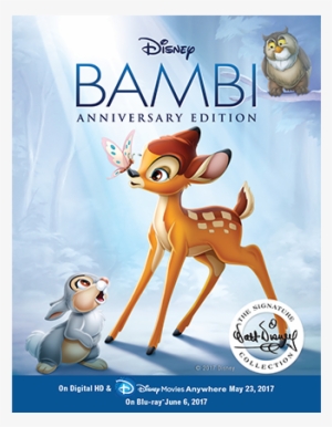 Enter To Win A Digital Hd Copy Of Bambi - Bambi Walt Disney Signature Collection #1324659