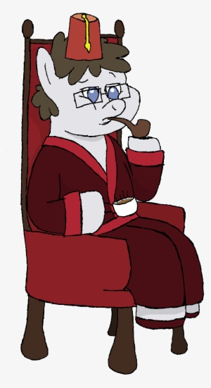 Spinnicus, Class, Fez, Glasses, Hat, Pipe, Safe, Truffle - Cartoon #1324701