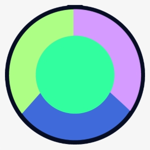 One Of Fluorite's Six Unknown Components' Gemstone - Fluorite Steven Universe Gemstones #1325618