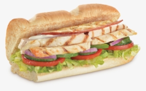 A Chicken Bacon Melt From Subway - Subway Chicken And Bacon #1326221