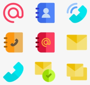 Contact & Communication - Contact Icon Color Png #1326622