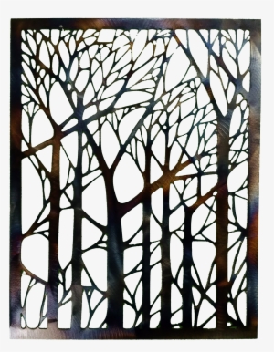 Abstract Tree - Wall Decor Png Transparent #1328473
