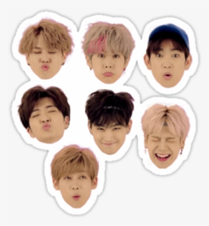 "got7 Just Right Faces" Stickers - Got7 Just Right Png #1328524