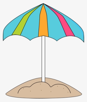 Graphic Transparent Library Castle At Getdrawings Com - Beach Umbrella Sand Clipart #1329008