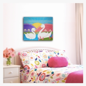 Upon Swan Lake - Personalised Butterfly Wall Sticker #1329417