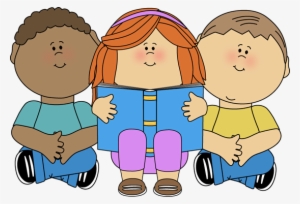 Free Clip Art Children Reading Books - Clipart Kids #1329716