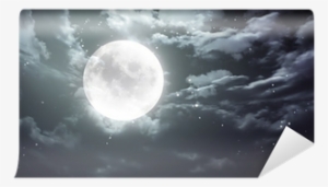 Cielo Oscuro Con Luna #1329995