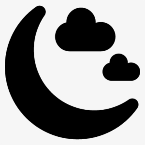 Halloween Moon With Clouds Vector - Cloud #1330085