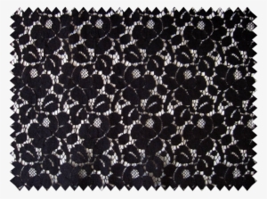 Black Lace Texture Png Download - Lace Fabric Png Transparent #1330113