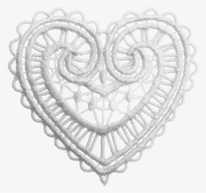 White Lace Heart Clip Art #1330232 White Lace Heart Clip Art #1330232