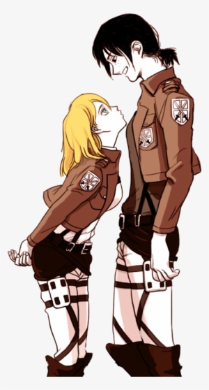 Ymir Christa Fanart Attack On Titan - Aot Krista And Ymir #1330415
