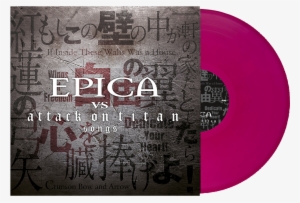 Epica Vs Attack On Titan Songs Violet Vinyl Import - Epica Vs Attack On Titan Songs Cover #1330438