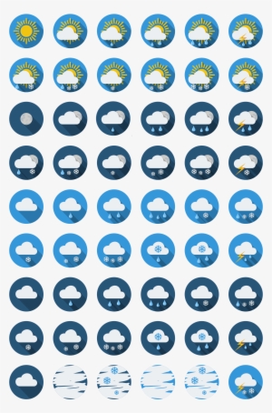 This Free Icons Png Design Of Weather Round Icons #1330480