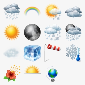 Search - Weather Icons Png Transparent #1330507