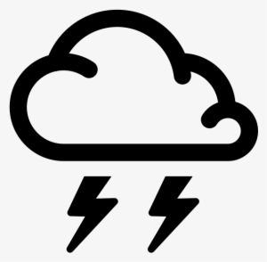 Simple Weather Icons2 Thunderstorms - Weather Icons Vector Png #1330737