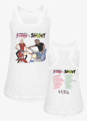 Sting & Shaggy Itinerary Tank - Sting Shaggy T Shirt #1331495
