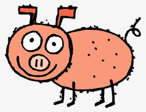 Pig Cartoon Clip Art - Cartoon Pig #1332064