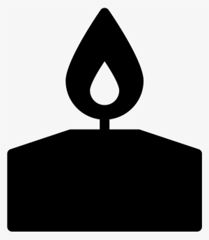 Spa Candle Filled Icon - Candle #1332065