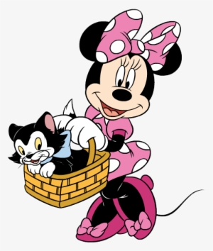 Free Minnie Mouse Clip Art - Minnie Mouse And Figaro #1332174