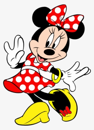 Minnie Vermelha Png Picture Transparent Library - Mickey Mouse Vector Png #1332221