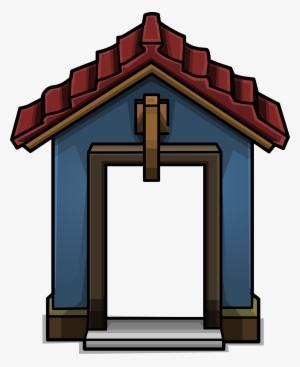 Cozy Blue Door Sprite 004 - Door Sprite Png #1332401