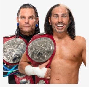 Jeff Hardy And Matt Hardy Tag Team Champions - Wwe Jeff Hardy Tag Team Champion #1332479
