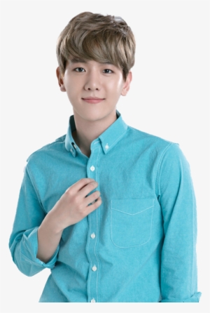 To It's Rightful Owner, Please See Logo On Pic - Baekhyun In Turquoise #1332820