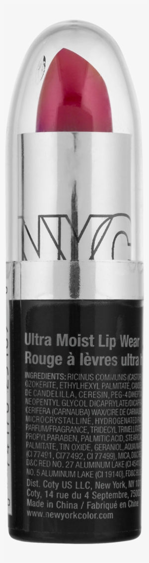 Nyc New York Color Ultra Moist Lipwear Lipstick, 319b - Mascara #1332890