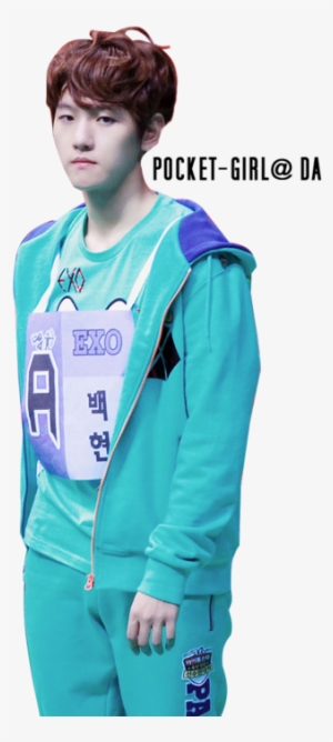 Exo K Baekhyun Mbc Idol Athletics Render By Pocket - Baekhyun Girl Version Png #1333283