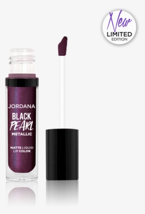 Black Pearl Metallic Matte Liquid Lip Color - Color #1333355
