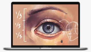 Tips & Tricks To Quickly Improve Your Portrait Anatomy, - Paint A Realistic Eye #1333480