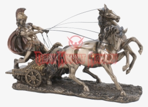 Bronze Roman Chariot Statue #1333921