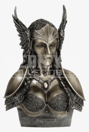 Valkyrie Bust Statue - Valkyrie Warrior #1334161