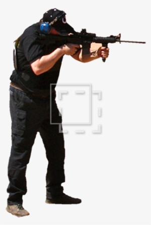 Parent Category - Police With Gun Png #1334297