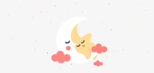 The Lost Sleep Calculator For Parents - Star Sleeping On Moon #1335059