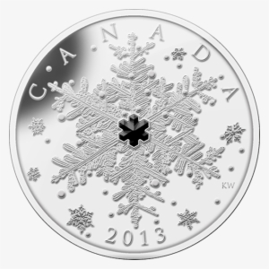 Canada 2013 20$ Winter Snowflake Silver Proof Coin - Canada Snowflake Coin #1335234