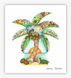 Coconut Point Tree By Nora Butler - Nora Butler #1335536