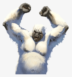 Drawing Creatures Yeti Image Freeuse Stock - Йети Png #1335537