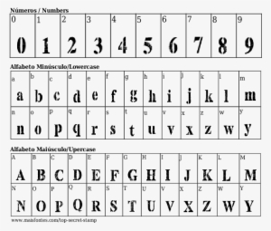 Font Details Top Secret Stamp - Fonte Circus #1335745