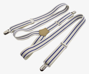 Blue Lines Unisex Suspenders - Cable #1337047