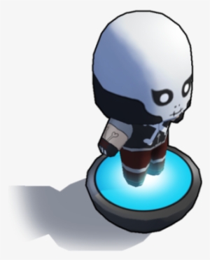 Crossbones Bobblehead - Cartoon #1337183