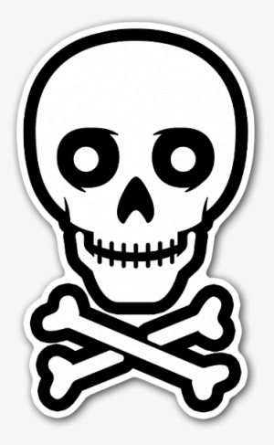 Crossbones Sticker #1337395