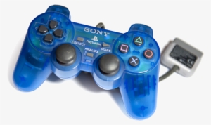 Transparent Blue Dualshock - Blue Transparent Ps2 Controller #1337823