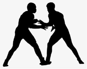 Free Png Sport Wrestling Silhouette Png Images Transparent - Wrestling #1338029