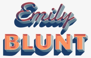 Emily Blunt Name Logo Png - Logo #1338159