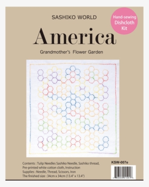 Sashiko World America Grandmother's Flower Garden Sashiko #1338272