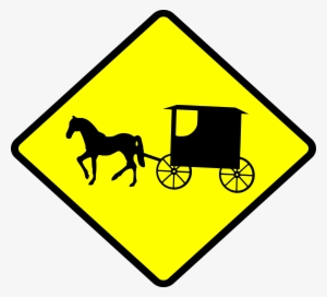 This Free Icons Png Design Of Caution Amish Buggies #1338729