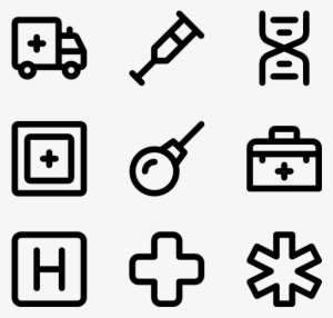Hospital 25 Icons - Math Icons #1338846