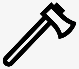 This Logo Features A Cutting Tool With A Medium Length - Hand #1339146