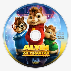 Alvin And The Chipmunks Bluray Disc Image - Alvin Und Die Chipmunks Der Film #1339732